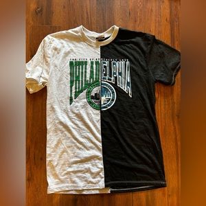Philadelphia color-block T-shirt